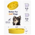 thumbnail image 3 of Cuenco para perros Slow Feeder LE TAUCI, cerámica, raza pequeña, 140 ml, 3 of 4