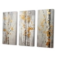 thumbnail image 3 of Designart "Tree Of Grey & Yellow III" Floral & Botanical Wall Art Set Of 3 - Yellow Tree Monochrome Gallery Wall Set For Home Decor, 3 of 7