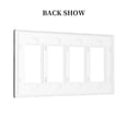 thumbnail image 2 of Hand drawn forest Switch Cover Decorative Wall Plate / 4-Gang Screwless / Standard Size 4.5x8 in, 2 of 5
