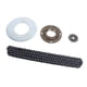 thumbnail image 5 of Kit De Cadena De Piñón De Motocicleta, Piñón Delantero De Acero 13T 10 MmH Kit De Cadena De Piñón De Rueda Sin Dientes Cadena De 120 Eslabones Para Modificación, 5 of 7