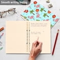 thumbnail image 6 of joogoo A5 Spiral Journal Notebook Flamingo Coconut Tree College Ruled Notebooks 8.3" x 5.7" 1 PC, 6 of 8