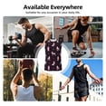 thumbnail image 5 of Uemuo Poodle Dog Pattern Men's Sleeveless T-Shirt,Muscle Athletic Tank Top, Moisture-wicking Quick-dry Breathable Classic Tee Top for Gym Run Outdoor Sports-, 5 of 8