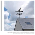 thumbnail image 3 of Vintage Metal Weathervane Guitar Wind Direction Indicator Weather Vane, 3 of 8