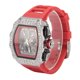 thumbnail image 5 of Relojes Para Hombres, Reloj Mecánico Con Función Luminosa, Relojes De Pulsera Con Movimiento Automático A Prueba De Agua, Correa De Silicona Con Tamaño Ajustable Para Regalos, 5 of 7