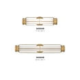 thumbnail image 3 of Saylor - Light Heritage Brass Brass Coastal / Transitional - LED Steel Wall Sconce, 3 of 12