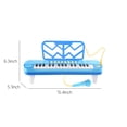 thumbnail image 3 of Kid Keyboard Piano With Microphone- 37 Keys Keyboard Piano Kids Multifunction Music Educational Instrument Toy Keyboard Piano For 3,4, 5, 6, 7, 8 Girls And Boys, 3 of 7