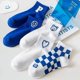 thumbnail image 1 of Calcetines de verano para hombre, negros, blancos y grises, hasta el tobillo, calcetines de pecho bajo para hombre, calcetines transpirables antiolor, calcetines desechables, 1 of 5