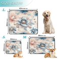 thumbnail image 2 of Washable Pet Pee Pads with Super Absorbent Reusable Training Pads for Dogs & Cats Large Glitter Flowers, 2 of 6