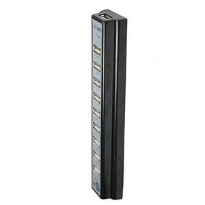 Puissance 10 Adaptateur 2.0 pour Ordinateur portable PC Hub USB Port Hi-Speed + USB HUB