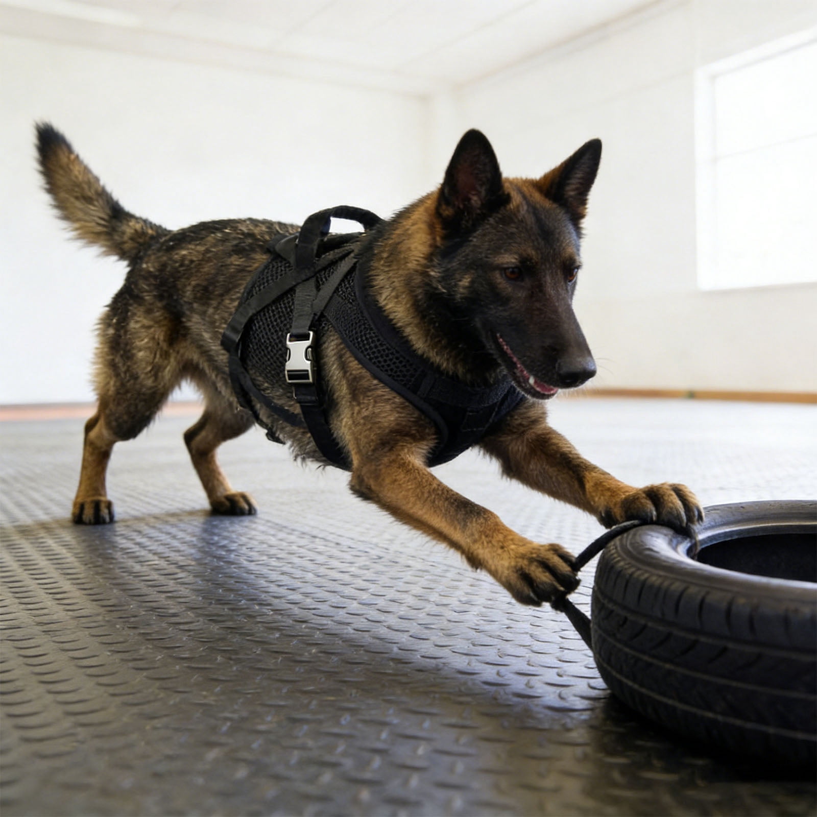 Dog Harness Comfortable Dog Vest Harness for Large Dogs Sled Training Weight Pulling Supplies