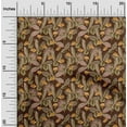 thumbnail image 2 of oneOone Polyester Spandex Brown Fabric Tropical Dress Material Fabric Print Fabric By The Yard 56 Inch Wide, 2 of 5