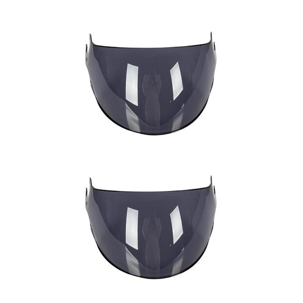 Casco Visera abatible Speravity lente protector facial para LS2 of562 accesorios reemplazar colorido Gris 2piezas