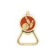 thumbnail image 1 of Bowling Sport Illustration Red Pattern Beer Bottle Cap Opener Stainless Steel Key Chain, 1 of 3