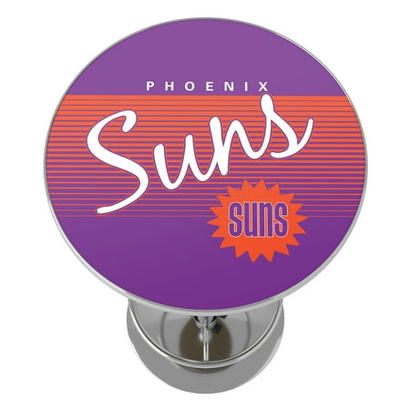 Phoenix Suns NBA Hardwood Classics Chrome Pub Table - Purple, Orange