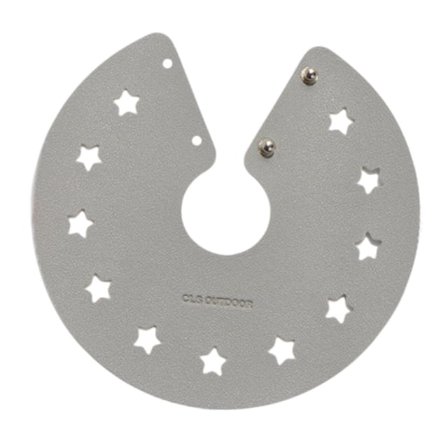 Pantalla de Camping, Protector de lámpara extraíble, fácil instalación, cubierta de luz para trípode de Camping a la moda, cubierta de luz para tienda Gris