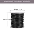 thumbnail image 2 of Unique Bargains Beading Thread Bracelet Weave Bead Craft Cord 3mm 39M/Roll (42-Yards) Decorative String, Black, 2 of 7