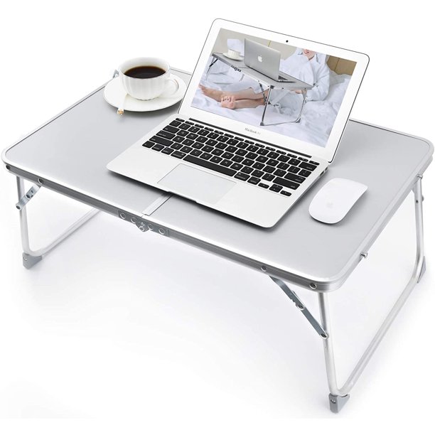 Breakfast in Bed Tray Table , RAINBEAN Lap Desk, Foldable Laptop Table