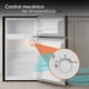 thumbnail image 2 of White Westinghouse  Refrigerador Frigobar 3 pies 85L  Modelo WWCR3085LHS  Congelador independiente y Dos Puertas  Puerta reversible y Luz interior  Condensador interno, 2 of 8