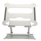 thumbnail image 2 of Soporte para computadora portátil, plateado, portátil, de escritorio, plegable, retráctil, elevable, con ángulo ajustable, de aleación de aluminio, con refrigeración., 2 of 14