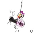 thumbnail image 6 of Solar Iron Insect Statue With LED Fairy Light Outdoor Waterproof Hanging Garden Decor, 6 of 8