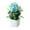 Blue, variant on PATLOLLAV Potted Artificial Flowers Fake Flowers with Vase Faux Flowers in Pot, Spring Decor for Home Office Floral Arrangement for Table Dinning Room Decoration Shelf Decor, 1Pack
