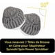 thumbnail image 4 of 2-Pack Conical Brush Heads for Cleaning Corners and Tight Spaces with Electric Tools, 4 of 4