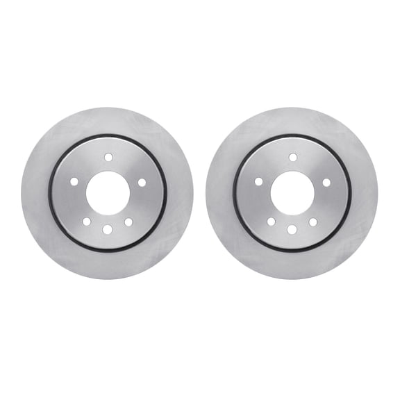 Dynamic Friction Company Rear Brake Rotors 6002-20009