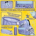 thumbnail image 4 of Set Escolar Disney Stitch 5 Piezas Mochila 40x28x13 cm, 4 of 6