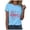 B-Sky Blue, variant on Yindaity T Shirts for Women V-Neck Shirts for Women Cute Love Heart Graphic Valentine's T Shirts Casual Spring Day Tops Tee Blouse(Red,XL)
