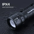 thumbnail image 6 of EverBrite 150 Lumen Super Small Mini LED Flashlight, 3 Lighting Modes, Zoomable Adjustable Focus for Camping, Hiking, Fishing, Running, Power Outages & Emergencies, 1 AA Battery Included, 6 of 8