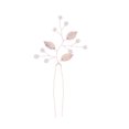 thumbnail image 4 of PAMINGONO 2Ud U Shaped Hair Stick En Oro Rosa Chic Para Fiestas Y Celebraciones Femeninas, 4 of 8