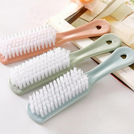 

Hadanceo 5Pcs Laundry Brushes Soft Bristles Good Cleaning Effect PP Material Hanging Type Easy-to-Hold Sneaker Cleaning Brush Home Supplies