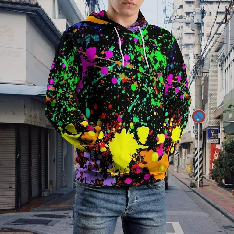 Neon Yellow Hoodie Walmart Neon Hoodies Safety Green Hoodie