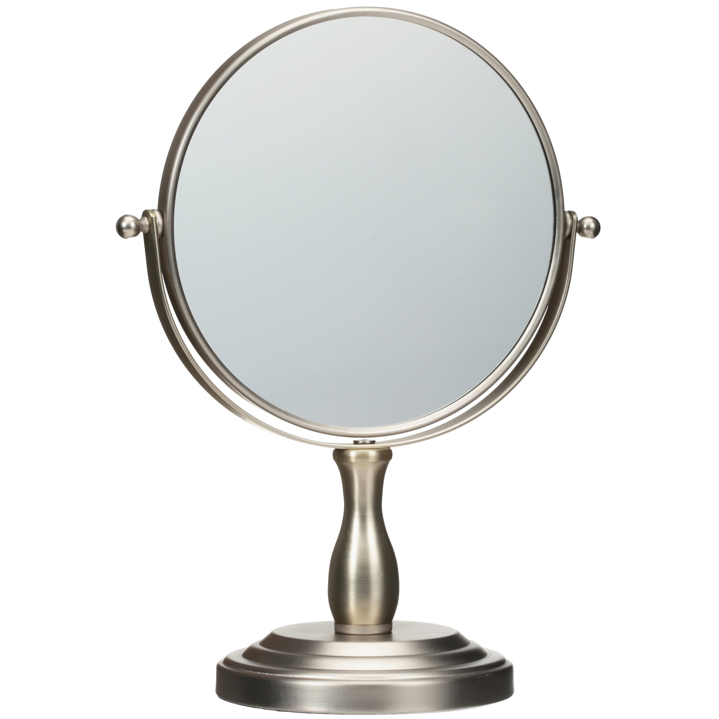 Chapter Standing Tilt Mirror, Brushed Nickel Finish