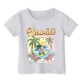 thumbnail image 3 of Hiijoy Little Girls Graphic Tee Summer Beach Short Sleeve T-Shirt for Kids, Sizes 1-13, 3 of 3