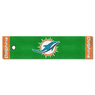 Miami Dolphins Putting Green Mat - Special Order