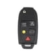 thumbnail image 1 of Car Key Fob Shell 5 Button Control remoto Key Case Shell Entrada sin llave Reemplazo de carcasa para Volvo XC90 V70 XC70 S80 S60 2004-2014, 1 of 7