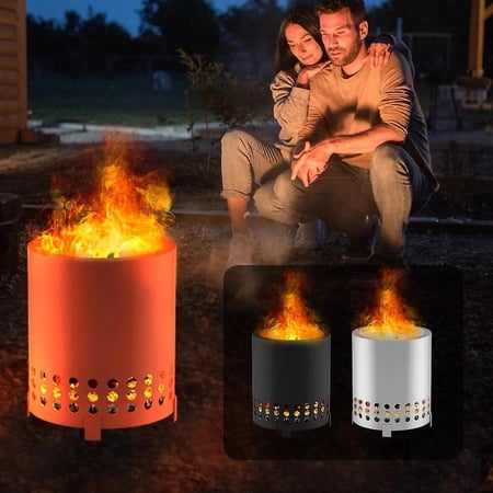 Tabletop Fire Pit, Low Smoke Outdoor Mini Fire With Stand Portable Gases  Heater Stoves Stainless Steel Camping Stove Equipments | Walmart Canada