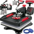 thumbnail image 5 of VEVOR 8-in-1 Heat Press Machine - ETL Certified, 15x15 in, Power-Saving Sublimation, 360° Rotation, Ideal for Shirts, Caps, Mugs, 5 of 11