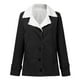 thumbnail image 5 of Pntutb Mujer Tallas grandes Invierno Cálido Compuesto Felpa Botón Solapas Chaqueta Outwear Abrigo Pntutb Pntutb-1642, 5 of 5