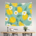 thumbnail image 2 of Sikiie Lemons Chamomile Flowers And Leaves tapestry wall hanging home decor for bedrooms, living rooms, dorms 60x51in, 2 of 6