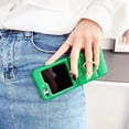 thumbnail image 4 of Case For Galaxy Z Flip 6,Luxury Down Jacket Soft Unzip Sofa Silicone Puffer Touch Cloth Protection Shockproof With Ring Bracket Girls Women Phone Case For Samsung Galaxy Z Flip 6 5G,2024 (Green), 4 of 7