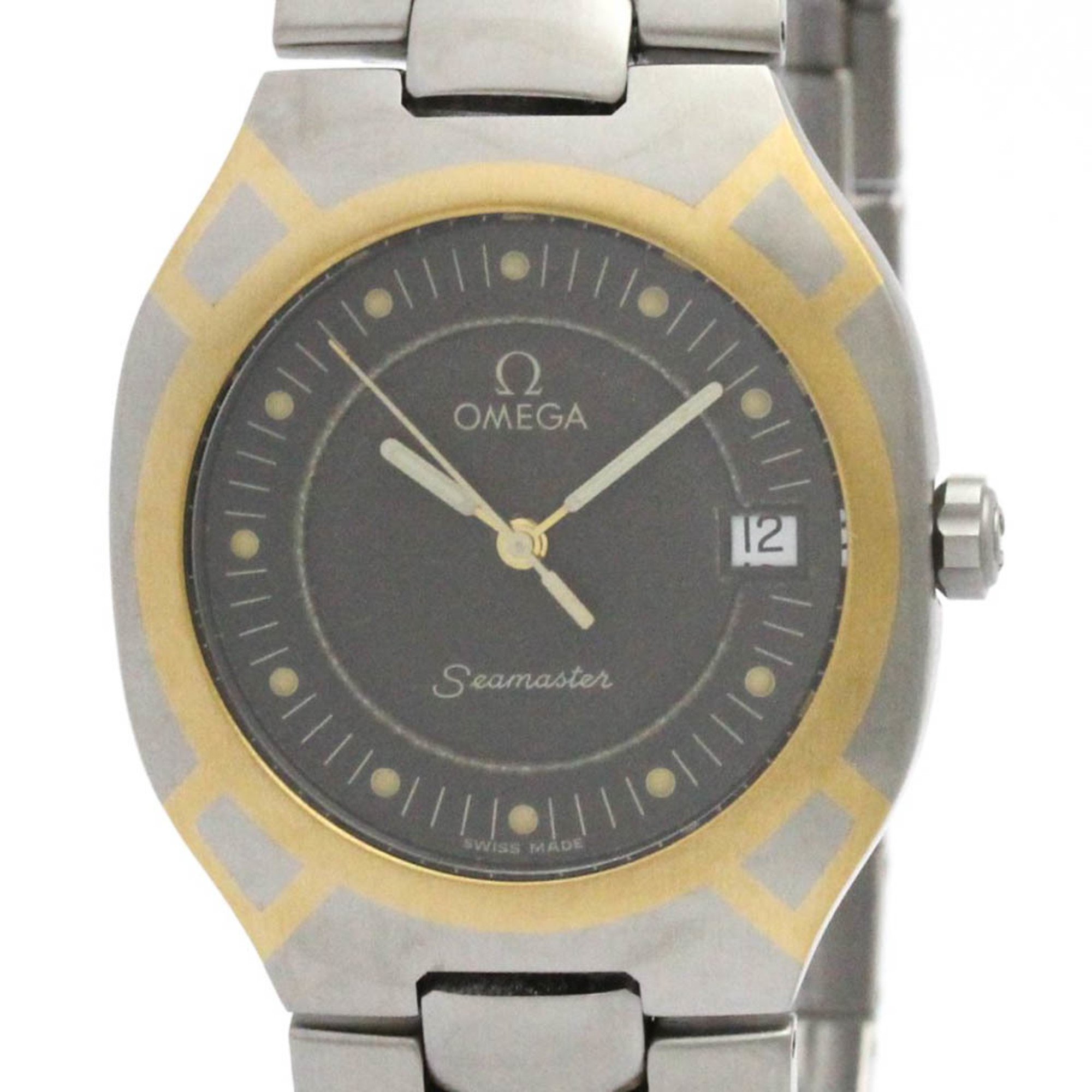Pre-Owned OMEGA Seamaster Polaris Analog Digital 18K Gold  display picture 1