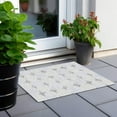 thumbnail image 6 of Addison Rugs Chantille Indoor/Outdoor Transitional Circles Gray Washable Rectangle Rug, 1'8" x 2'6", 6 of 6