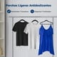 thumbnail image 3 of Ganchos de Terciopelo Premium Serenelife, Ahorradores de Espacio, Resistentes, con Gancho Metálico Giratorio de 360°, para Trajes, Pantalones y Vestidos, Negro, Pack 10, 3 of 7