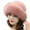 Pink, variant on Womens Faux Fur Headband Winter Earwarmer Earmuff Hat Ski