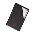 thumbnail image 1 of Tarjetero de acero inoxidable, tarjetero para tarjetas de crédito y de identificación con cierre magnético, para viajes y negocios, color negro, 1 of 5
