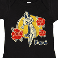 thumbnail image 4 of Inktastic Retro Hula Girl Girls Baby Bodysuit, 4 of 5