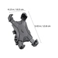 thumbnail image 4 of Voiceine Motorbike Phone Bracket Motorcycle Phone Holder Handlebar Mount Clamps, 4 of 10