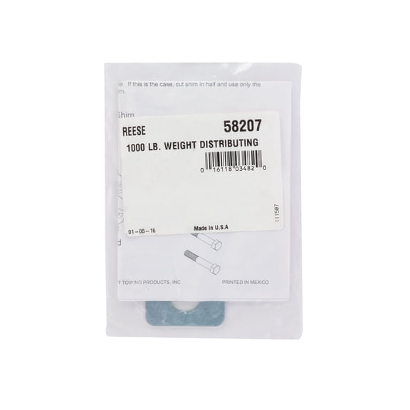 Reese 58207 Trailer Weight Distribution Kit